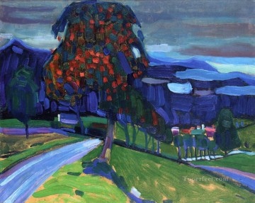 Autumn in Murnau Wassily Kandinsky Oil Paintings